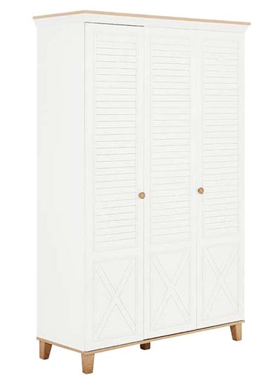 Buy Atlas 3-Door Wardrobe, Matte Moonstone in UAE