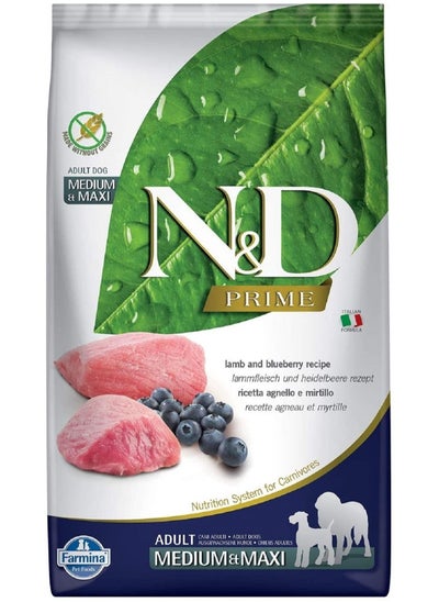 اشتري Lamb & Blueberry Medium & Maxi Adult Dog Food 12 kg في الامارات