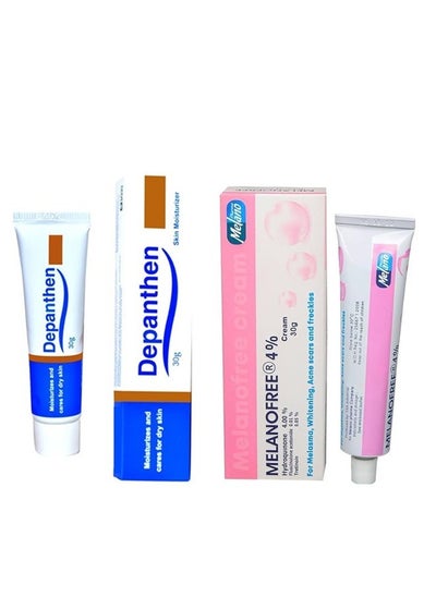 Buy Skin Moisturizing Cream 30 g And Melanofree Cream 4% 30 g in Saudi Arabia