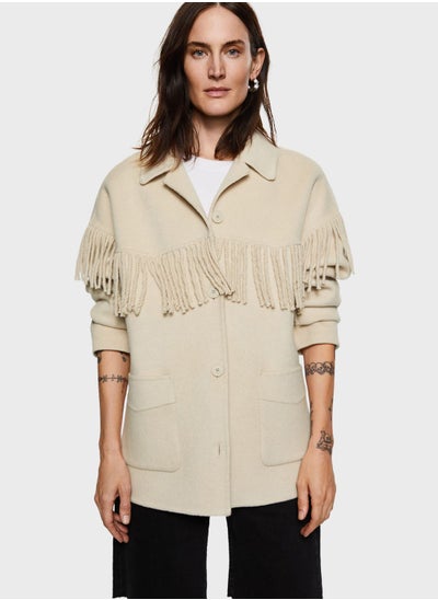 Buy Fringe Detail Jacket in UAE