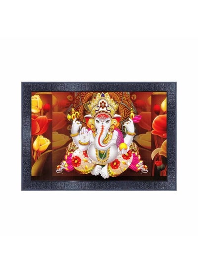 Buy Poster N Frames Ganesh Ji Wooden Photo Frame With Acrylic Sheet | For Living, Pooja Room | Home Decoration Item | Best Gifting Option (10 * 14Inch,Multicolour,Synthetic) 30058 in UAE