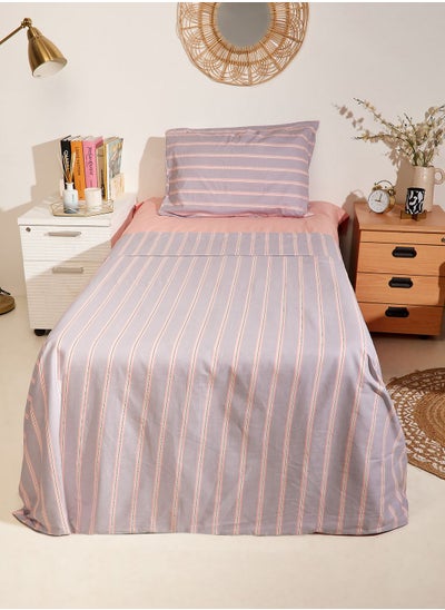 اشتري Stripe Bedding Set 200X230Cm في السعودية