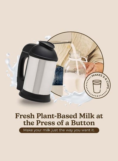 Buy Milk Maker - Your Sustainable Vegan Kitchen Companion, Milk Machine for Cashew Nuts Lactose Free Milk, Almond Milk, Soy Milk, Oat Milk, & More Makes 5-6 Cups Per Batch, 220V in UAE