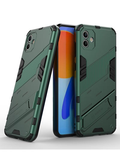 Buy GOLDEN MASK Compatible With Samsung Galaxy A04 Punk Case Anti Protection (Green) in Egypt