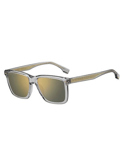 Buy Men's UV Protection Square Sunglasses - Boss 1317/S Grey 55 - Lens Size 55 Mm in Saudi Arabia