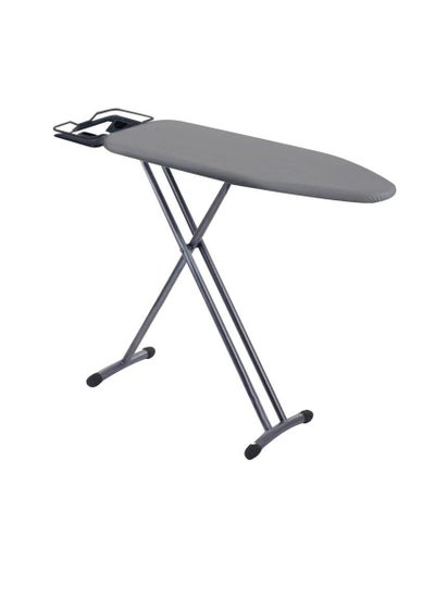 اشتري Height Adjustable Ironing board With Iron Rest 90*30cm/12 inch في الامارات