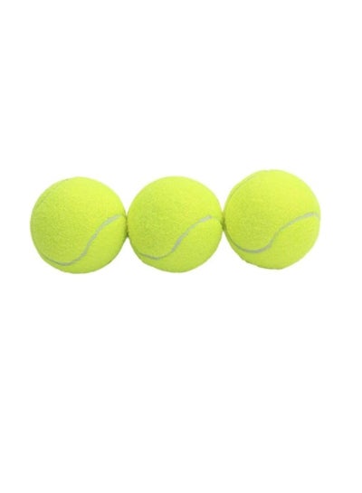 Buy SportQ Tennis Balls - 3 Pack Tennis Balls for Advanced Training, Durable & Reusable Tennis Balls Without Pressure, Perfect for Training, Training, Teaching and All Kinds of Courts in Egypt