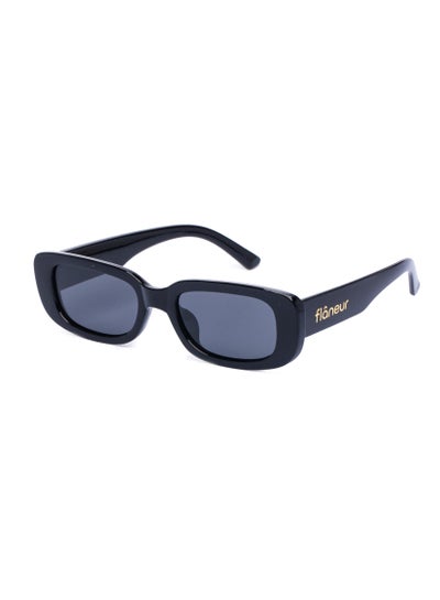 Buy Stylish Polarized Square Framed Sunglasses For Women and Men Black in UAE