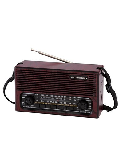 XHDATA D-328 Haut-parleur Multimédia Portable AM FM DSP à Ondes Courtes Avec Batterie