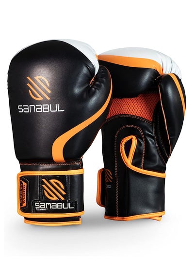 Buy Pair Of Essential Gel Boxing Gloves and Kickboxing Glove For Professional Fighting Training Sparring in UAE