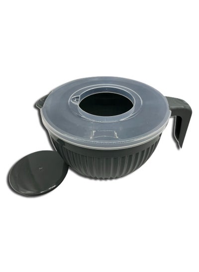 Buy Mixing Bowl With A Lid Grey in UAE
