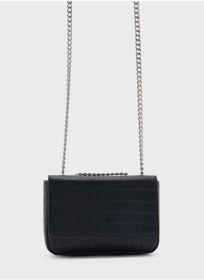 Buy Croc Chain Crossbody in Saudi Arabia