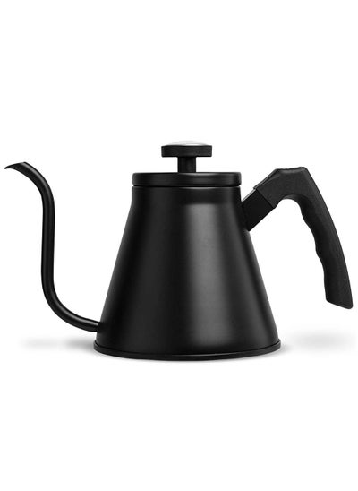 Buy Stovetop Coffee Kettle, 1.2L Gooseneck Kettle with Thermometer, Hand Drip Coffee Pot, Pour Over Coffee Maker for Tea and Coffee in Saudi Arabia