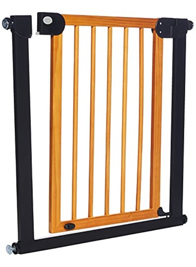 Buy Wooden Safety Gate Natural Wood in UAE
