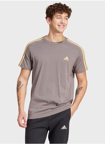 Buy 3 Stripes Single Jersey T-Shirt in Saudi Arabia