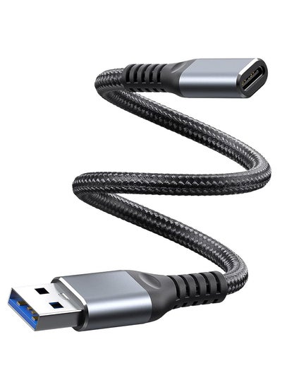 اشتري محول USB C أنثى إلى USB ذكر، موصل USB A إلى النوع C 5 بوصة، متوافق مع iPhone 12 Mini/12 Pro Max/11 Pro Max، سماعة أذن من النوع C/محرك فلاش/محور في الامارات