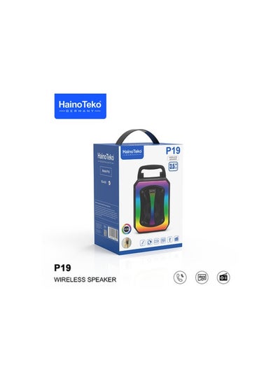 Buy HainoTeko P19 Wireless Speaker 3.5" in UAE