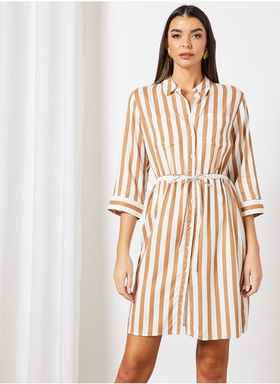 Buy Striped Shirt Dress in UAE