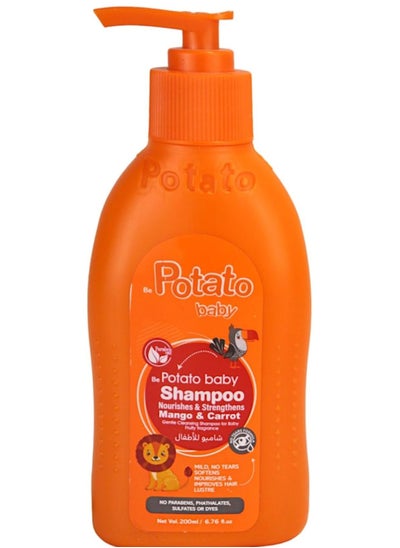 Buy Potato Baby Shampoo With Mango & Carrot Scent 200ml in Egypt