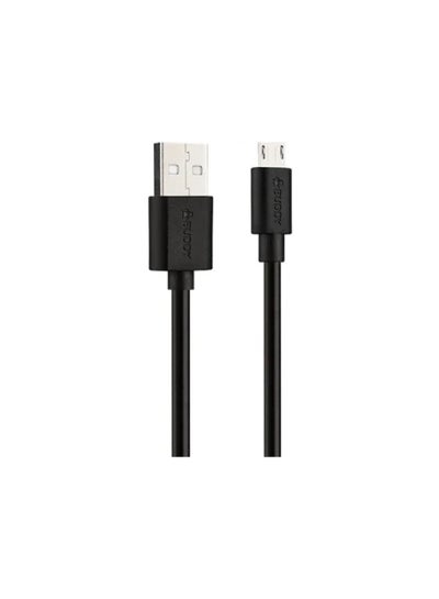 Buy CABLE MICRO USB 2.4A CM11 120M BLACK BUDDY in Egypt