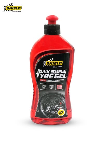 Buy SHIELD SH1442 Shine Tire Gel - 500ml Lasting Wet Gloss Shine Hydrophobic Tire Care in Saudi Arabia