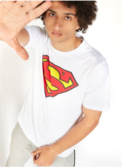 Buy Superman Crew Neck T-Shirt in Saudi Arabia