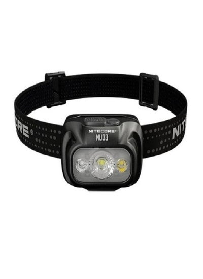 اشتري Nitecore NU33 700 Lumen LED Rechargeable Headlamp with White and Red Beams في الامارات