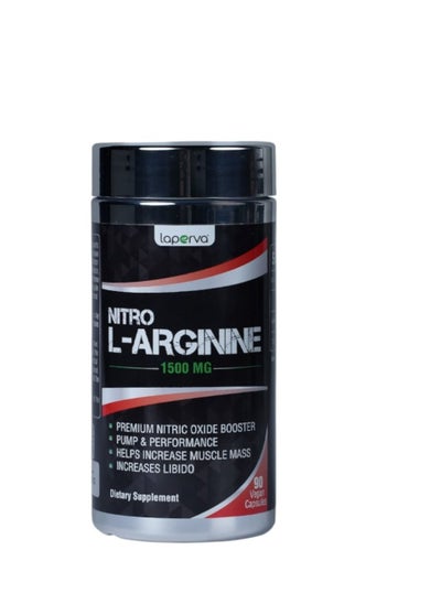 Buy Laperva Nitro L Arginine, 90 Veggie Capsules, 1500 mg in UAE