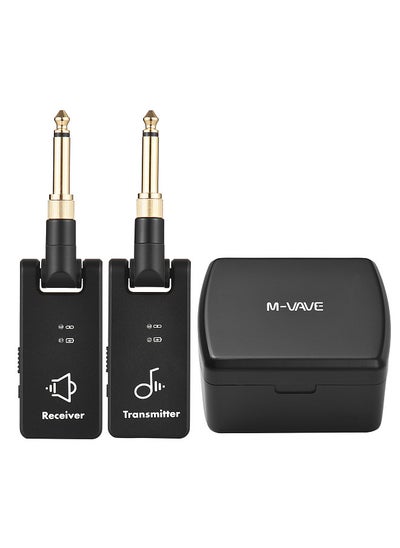 Buy M-VAVE WP-8 Wireless Transmission System Electric Guitar Receiver & Transmitter Built-in Battery with Charging Box 3.5mm & 6.35mm Plug in UAE