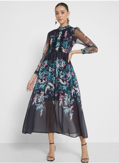 Buy Floral Print Dress in UAE