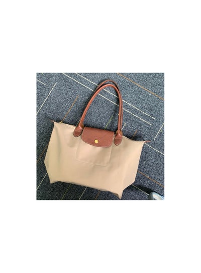 Buy Longchamp Le Pliage long handle medium size Travel Bag Tote Bag36*28*14*25*24CM in UAE