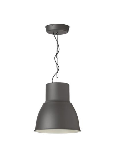 Buy Pendant Lamp Dark Grey 38 Cm in Saudi Arabia