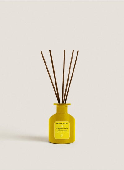 اشتري Tropical Fruit Reed Oil Diffuser, 6.7 Fl Oz/200 ML, 6 Reed Sticks, Aromatherapy, Fragrant Diffuser, Lasts Upto 3 Months في الامارات