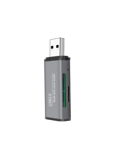 Buy ADS-105 USB 3.0 Multi-function Card Reader(Grey) in Saudi Arabia