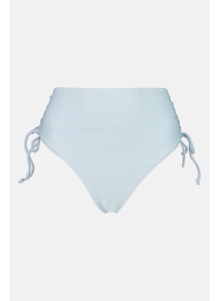 اشتري Women Pull On Textured Bikini Bottom, Blue في السعودية