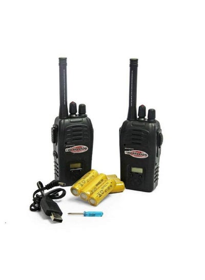 اشتري 2 PCS Wireless Walkie Talkie Toy  200 Meter Range Battery Operated C/H ( For children ) في مصر