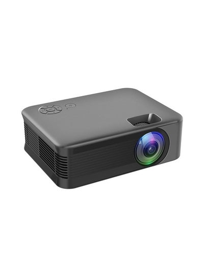 Buy 1080p high-definition projector, durable Portable Mini Projector, wireless same-screen video projector for home and office, (Basic model [without battery) in UAE