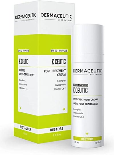 Buy Dermaceutic K Ceutic Post Treatment Cream SPF 50 30ml in UAE