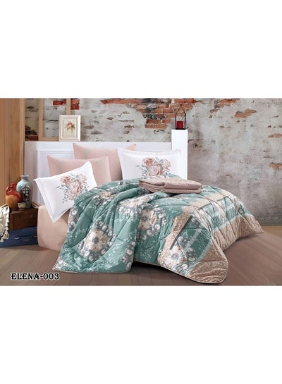 اشتري مفرش سرير مزدوج مشجر من ميكروفايبر ، يناسب سرير بحجم 200 × 200 سم 6 قطع طقم لحاف في السعودية