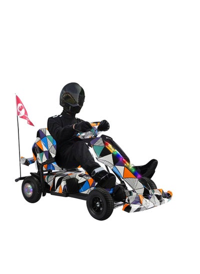 اشتري Electric kart upgrade, children and adults outdoor racing pedal racing, adjustable length and height, riding toys في السعودية