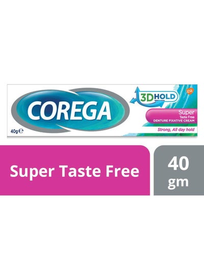 Buy Super Denture Fixative Cream 40g in Saudi Arabia