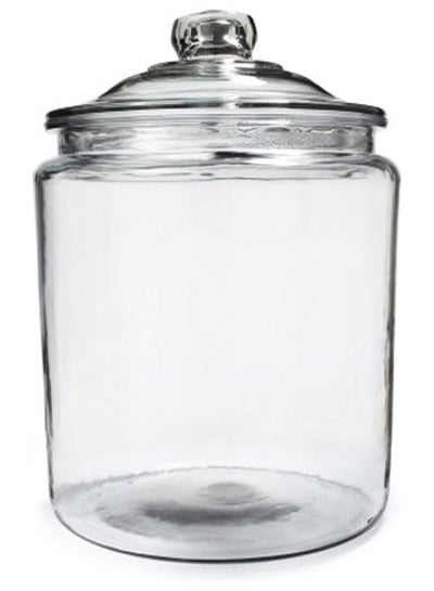 Buy VOIDROP Heritage Hill Canister Glass Spice Jar 1 Gallon 3800ML Multi Functional Sealed Food Storage Jar in UAE