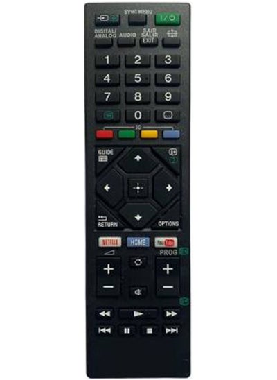 Buy HDF Remote Control Compatible For LCD/LED TV. RM-L-1615 Sony Smart Remote Controller Black in UAE