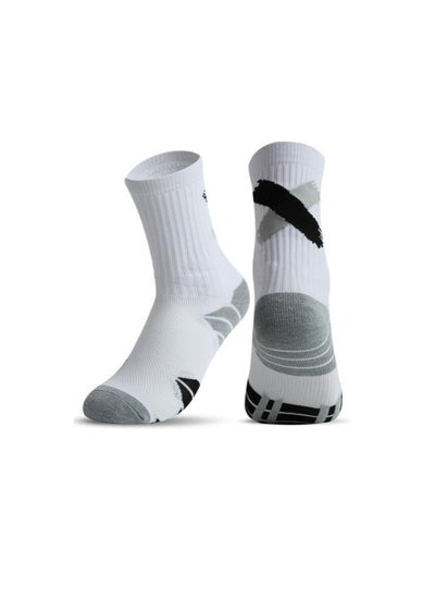 Buy Absorb Sweat and Deodorize Socks for Football Team and Basketball Team 10 Pairs High Quality Socks One Size Fits All in UAE