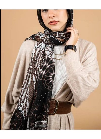 Buy Sufficient modal scarf * black, 2 metres in Egypt