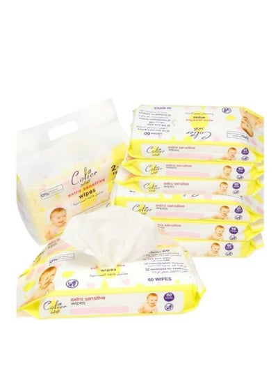 Buy Extra Sensitive wipes 9x60 (540 WIPES) in Saudi Arabia