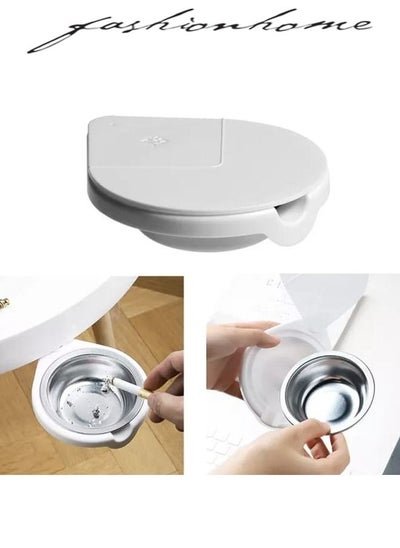 اشتري Detachable And Easy To Clean Stainless Steel Ashtray في الامارات