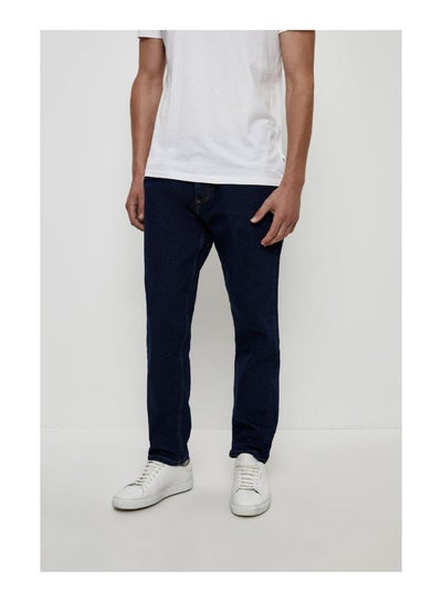 Buy Tapered Rinse Wash Jeans in UAE