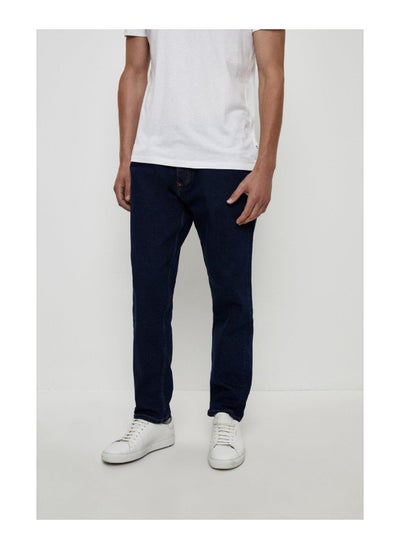 Buy Tapered Rinse Wash Jeans in UAE