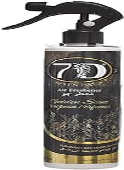 Buy Seven Days Air Freshener Golden Scent, With Perfect Design, Premium And Long Lasting Effect in Egypt